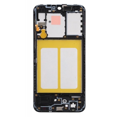 Lcd Frame Middle Chassis For Samsung Galaxy A10e Black By - Maxbhi Com