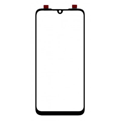 Replacement Front Glass For Xiaomi Redmi Note 7s Black By - Maxbhi Com