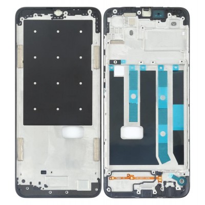 Lcd Frame Middle Chassis For Oppo A35 Black By - Maxbhi Com