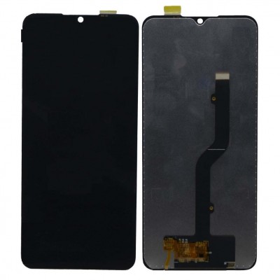 Lcd With Touch Screen For Lava Z3 Cyan By - Maxbhi Com