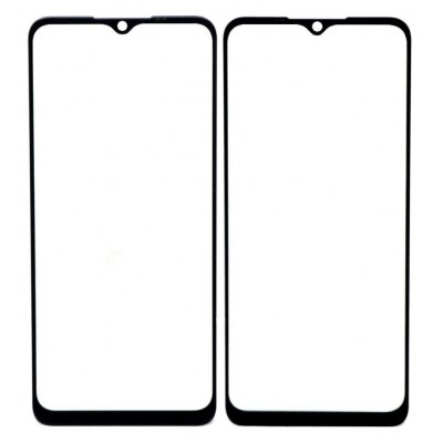 Replacement Front Glass For Lava Z3 Black By - Maxbhi Com