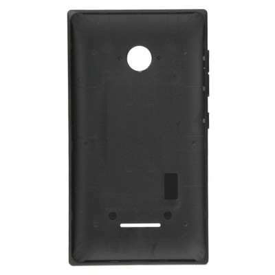 Back Panel Cover For Microsoft Lumia 435 Dual Sim Black - Maxbhi Com