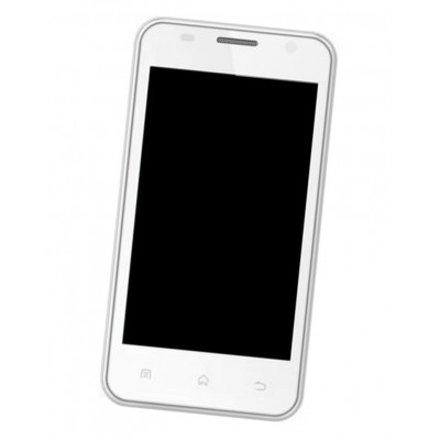Lcd Frame Middle Chassis For Karbonn Smart A10 Black By - Maxbhi Com