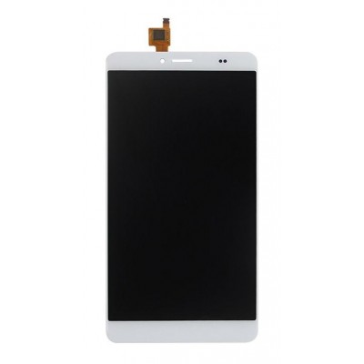 Lcd With Touch Screen For Bluboo Maya Max White By - Maxbhi Com