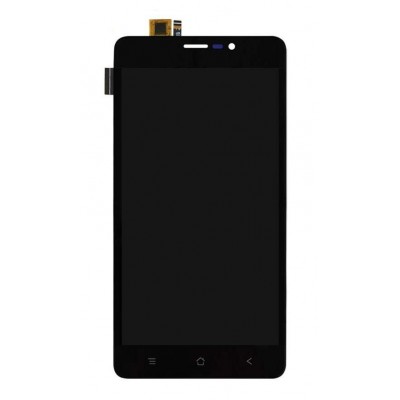 Lcd With Touch Screen For Blackview A8 Max Black By - Maxbhi Com
