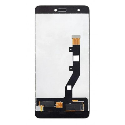 Lcd With Touch Screen For Bq Aquaris X Pro White By - Maxbhi Com