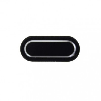 Home Button Outer For Samsung Galaxy Young Duos S6312 Black By - Maxbhi Com