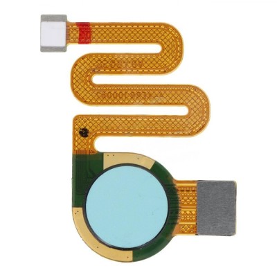 Fingerprint Sensor Flex Cable For Zte Blade V9 Vita Blue By - Maxbhi Com