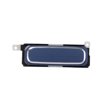 Home Button Outer For Samsung I9505 Galaxy S4 Blue By - Maxbhi Com
