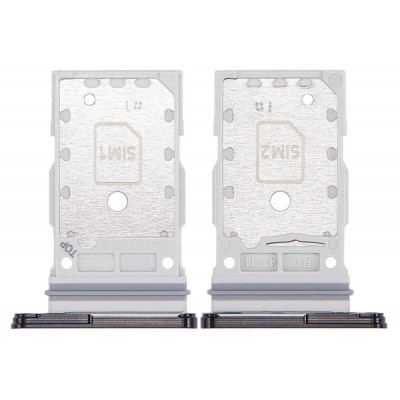 Sim Card Holder Tray For Samsung Galaxy S22 5g Black - Maxbhi Com