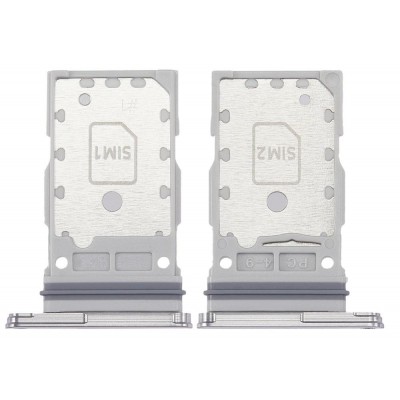 Sim Card Holder Tray For Samsung Galaxy S22 5g White - Maxbhi Com