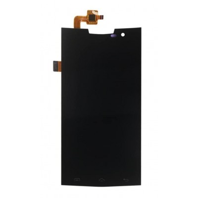 Lcd With Touch Screen For Doogee T3 Black By - Maxbhi Com