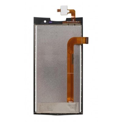 Lcd With Touch Screen For Doogee T3 White By - Maxbhi Com