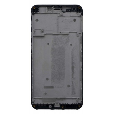 Lcd Frame Middle Chassis For Xiaomi Redmi 4 32gb Black By - Maxbhi Com
