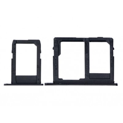 Sim Card Holder Tray For Samsung Galaxy J8 2018 Black - Maxbhi Com