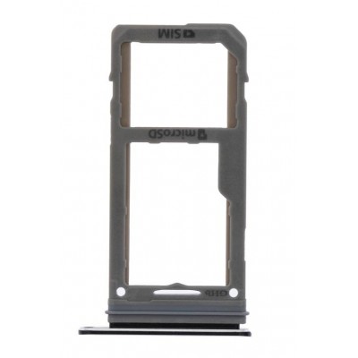 Sim Card Holder Tray For Samsung Galaxy Note 8 Black - Maxbhi Com