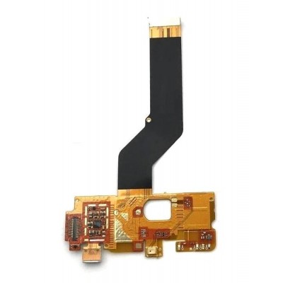 Charging Connector Flex Pcb Board For Lyf Water 8 By - Maxbhi Com