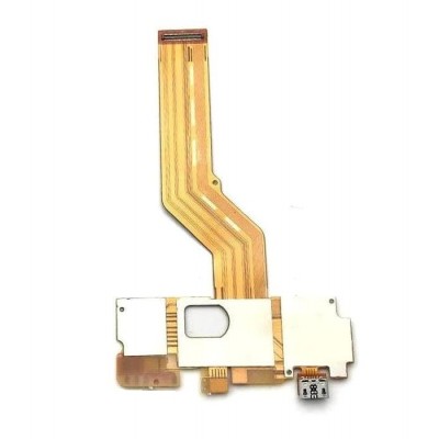 Charging Connector Flex Pcb Board For Lyf Water 8 By - Maxbhi Com