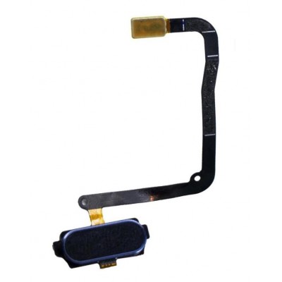 Fingerprint Sensor Flex Cable For Samsung Galaxy C7 Pro Blue By - Maxbhi Com