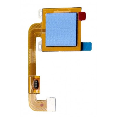 Fingerprint Sensor Flex Cable For Xiaomi Redmi Note 4 64gb Blue By - Maxbhi Com
