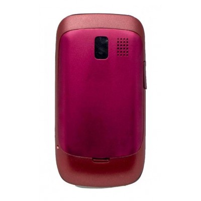 Housing For Nokia Asha 302 Plum Red - Maxbhi Com