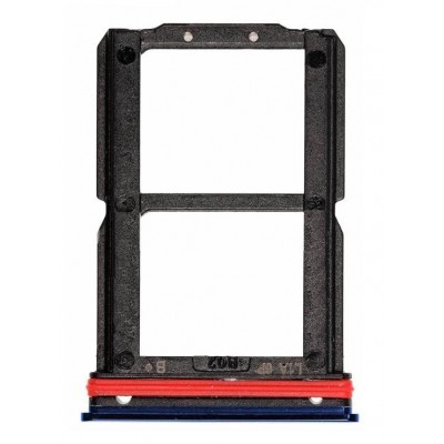Sim Card Holder Tray For Oneplus 7 Blue - Maxbhi Com