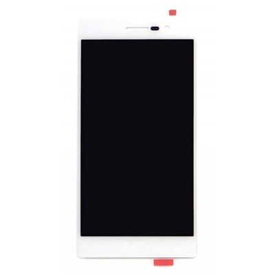 Lcd With Touch Screen For Huawei Ascend P7 With Dual Sim White By - Maxbhi Com