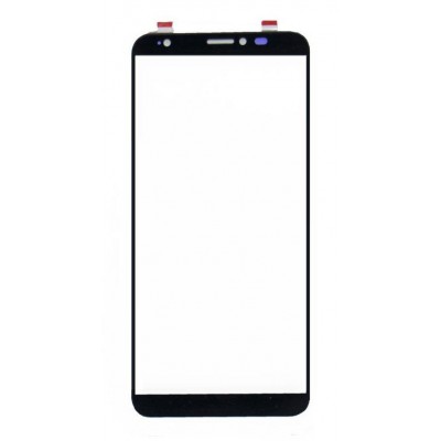 Replacement Front Glass For Lava Z91 2gb Black By - Maxbhi Com