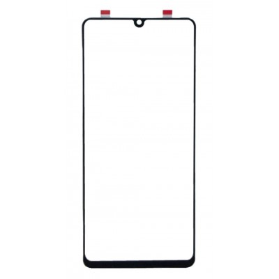 Replacement Front Glass For Samsung Galaxy M42 5g Black By - Maxbhi Com