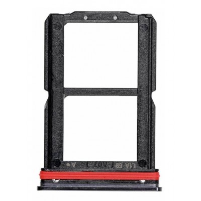 Sim Card Holder Tray For Oneplus 7 Black - Maxbhi Com