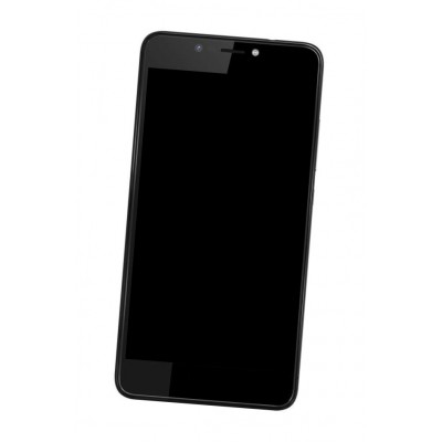 Lcd Frame Middle Chassis For Wiko Tommy2 Plus Black Bleen By - Maxbhi Com