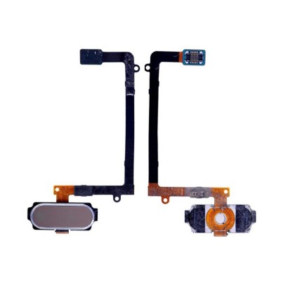 Fingerprint Sensor Flex Cable For Samsung Galaxy S6 Dual Sim 32gb Gold By - Maxbhi Com