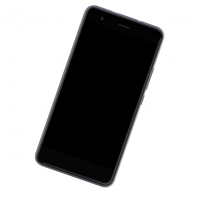 Lcd Frame Middle Chassis For Verykool Sl5200 Eclipse Black By - Maxbhi Com