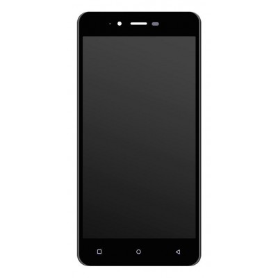 Lcd With Touch Screen For Blu Vivo Xl2 Black By - Maxbhi Com
