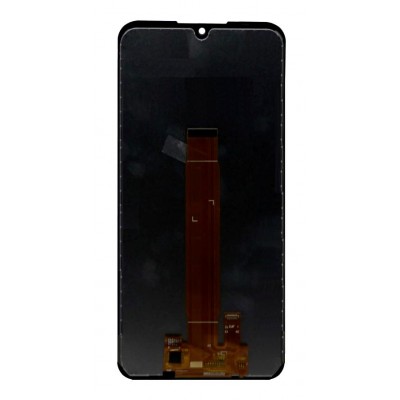 Lcd With Touch Screen For Lenovo K10 Black By - Maxbhi Com