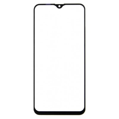 Replacement Front Glass For Samsung Galaxy M20 White By - Maxbhi Com