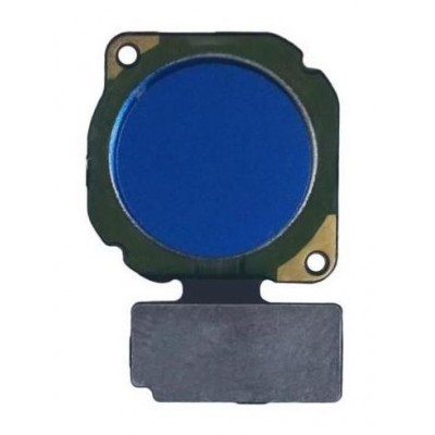 Fingerprint Sensor Flex Cable For Huawei P20 Lite Blue By - Maxbhi Com