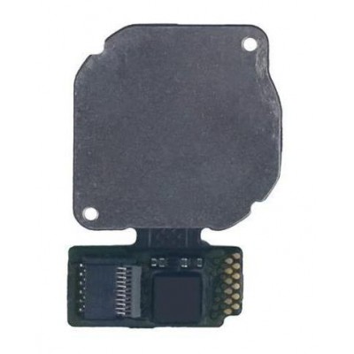 Fingerprint Sensor Flex Cable For Huawei P20 Lite Blue By - Maxbhi Com