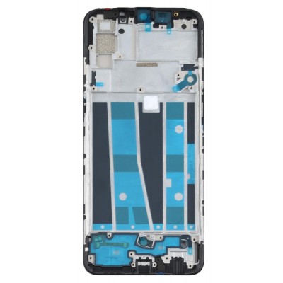 Lcd Frame Middle Chassis For Oppo A91 White By - Maxbhi Com