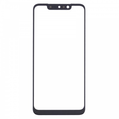 Replacement Front Glass For Infinix Hot 7 Pro Black By - Maxbhi Com