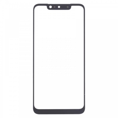 Replacement Front Glass For Infinix Hot 7 Pro Black By - Maxbhi Com