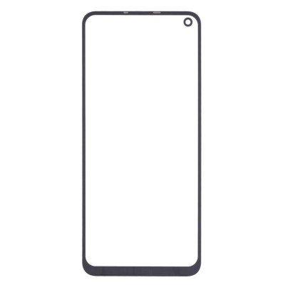 Replacement Front Glass For Infinix S5 Black By - Maxbhi Com