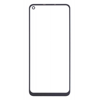 Replacement Front Glass For Infinix S5 Lite Black By - Maxbhi Com