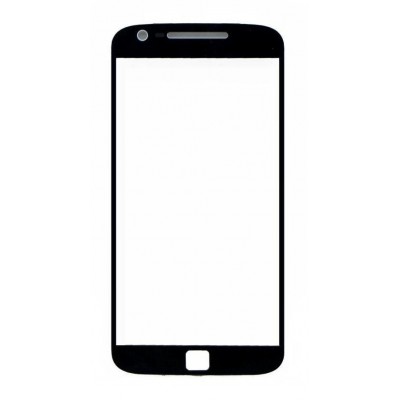 Replacement Front Glass For Moto G4 Plus 32gb Black By - Maxbhi Com