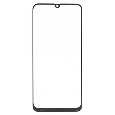 Replacement Front Glass For Samsung Galaxy A30 Black By - Maxbhi Com
