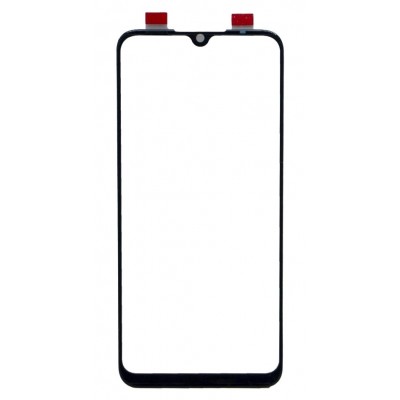 Replacement Front Glass For Xiaomi Mi A3 Black By - Maxbhi Com