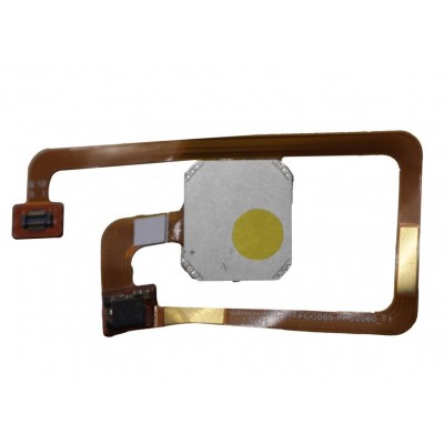 Fingerprint Sensor Flex Cable For Oppo A7 Blue By - Maxbhi Com