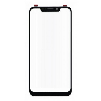 Replacement Front Glass For Tecno Camon I2 Black By - Maxbhi Com