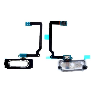 Fingerprint Sensor Flex Cable For Samsung Smg900a White By - Maxbhi Com