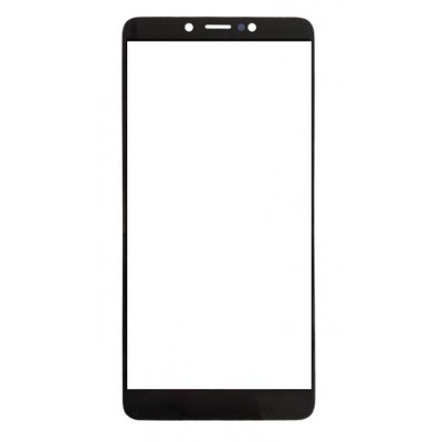 Replacement Front Glass For Tecno Spark Youth Ka6 Black By - Maxbhi Com